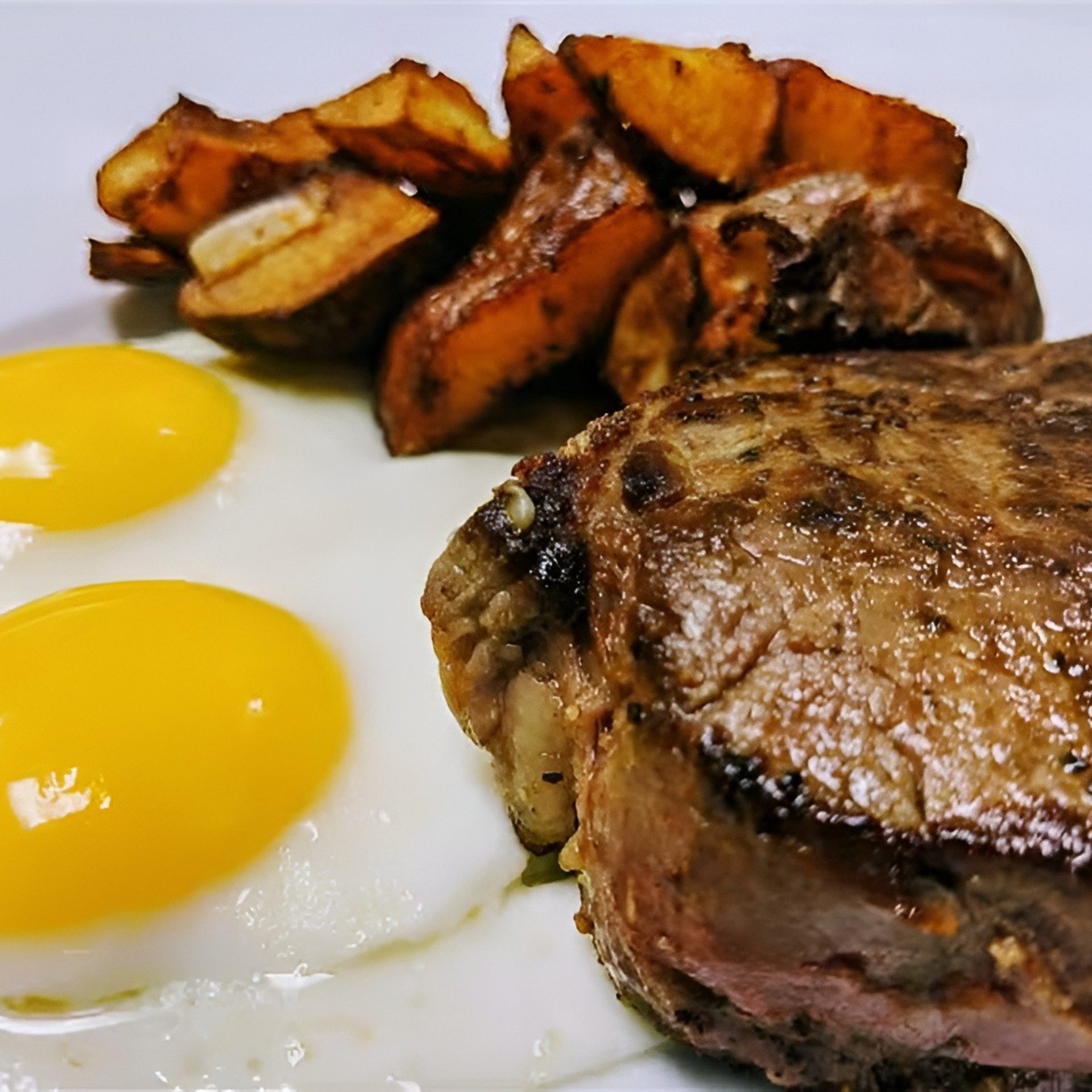 Choice Black Angus Steak and Eggs - $19.59