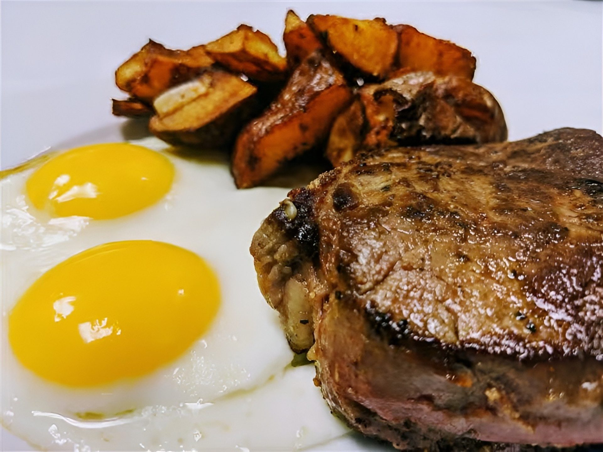 Choice Black Angus Steak and Eggs - $19.59