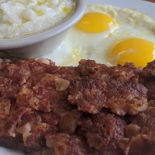 Crispy Corned Beef Hash and Eggs