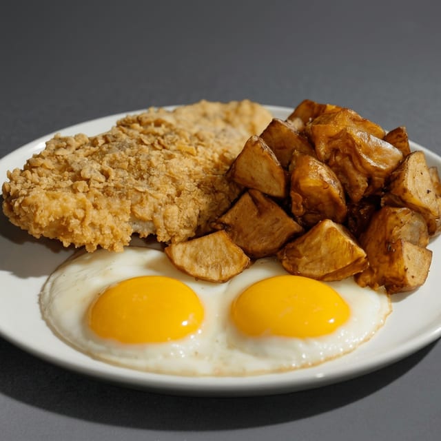 Fish & Eggs.
