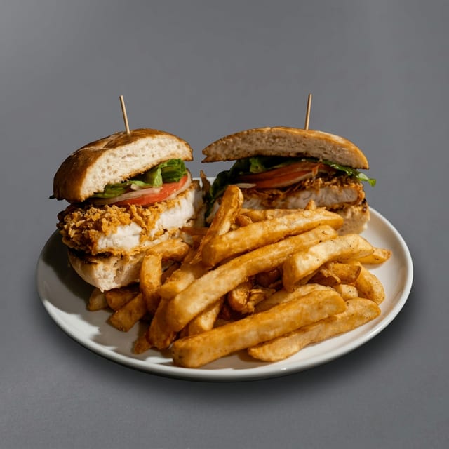 Chicken Fried Chicken Sandwich.