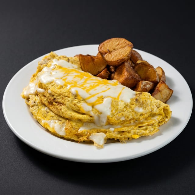 The Cheesy Omelet.